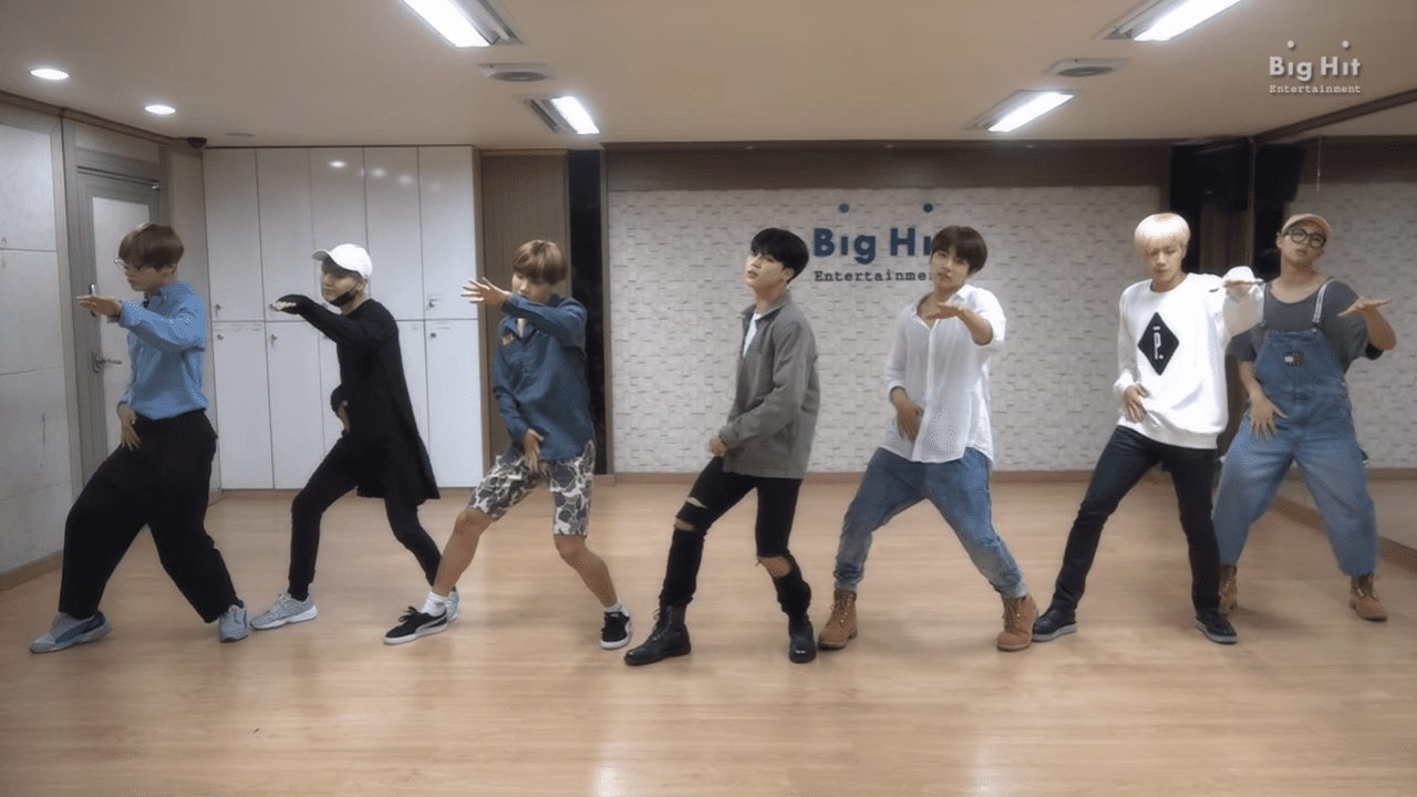 i like it pt 2 bts dance practice