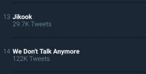 Big Hit Releases Jungkook And Jimin Version Of We Don T Talk Anymore For Bts Festa What The Kpop