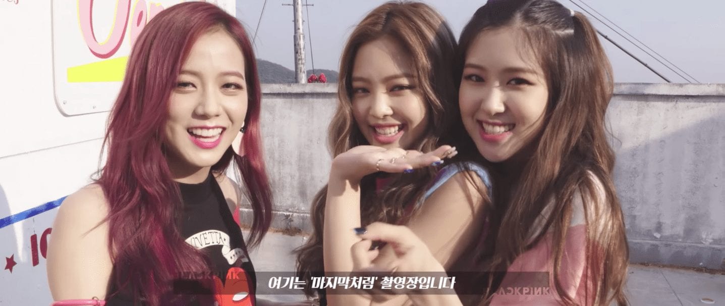 Blackpink Drops Behind The Scenes Preview For As If It S Your Last What The Kpop