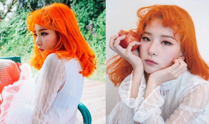 26 KPop Idols Who Rocked Orange Hair What The Kpop